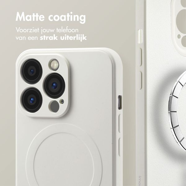 imoshion Color Backcover met MagSafe Apple iPhone 13 Pro - Beige