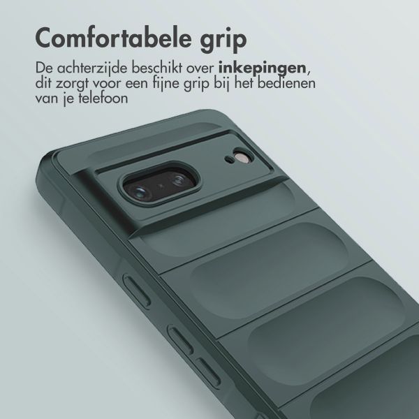 imoshion EasyGrip Backcover Google Pixel 7 - Donkergroen