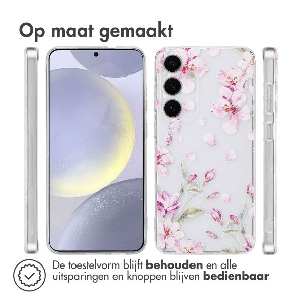 imoshion Design hoesje Samsung Galaxy S25 Plus - Blossom Watercolor