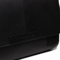 The Chesterfield Brand Richard Laptoptas 15-15.6 inch - Schoudertas - Echt leer - Zwart