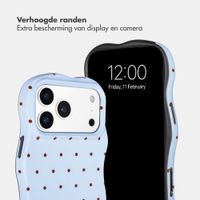 Selencia Vivid Wavy Backcover met MagSafe Apple iPhone 17 Pro Max - Happy Dots Digital Sky