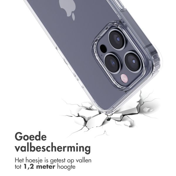 imoshion Stand Backcover Apple iPhone 15 Pro Max - Transparant