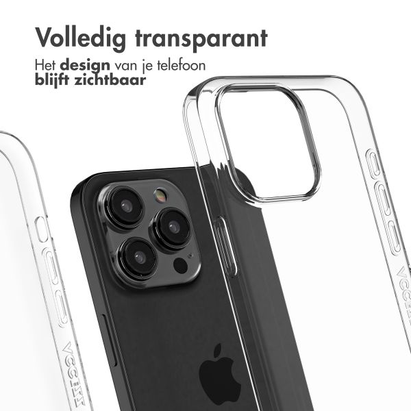 Accezz 100% Recycled Clear Backcover iPhone 15 Pro Max - Transparant