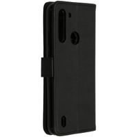 imoshion Luxe Bookcase Motorola Moto G8 Power Lite - Zwart