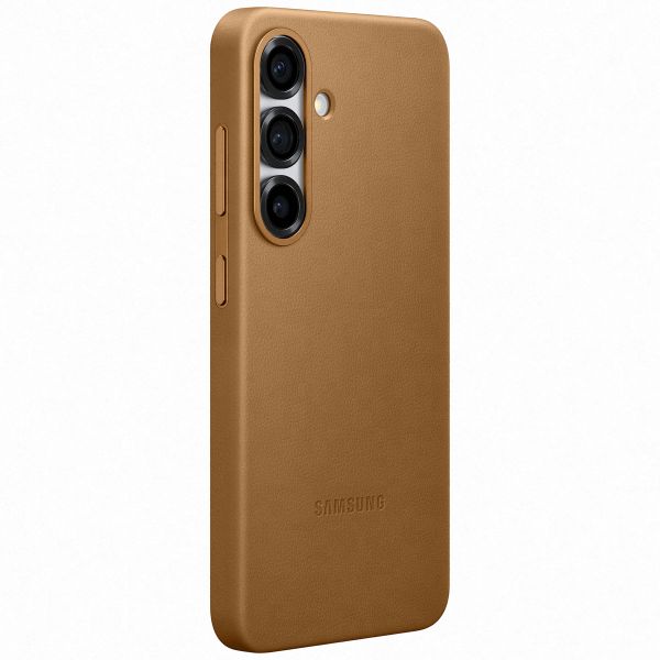Samsung Originele KindSuit Vegan Leather Case Samsung Galaxy S25 - Goud