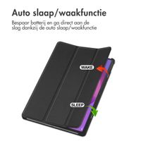 imoshion Trifold Bookcase Lenovo Idea Tab Pro - Zwart