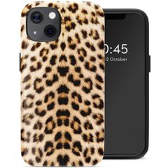 Selencia Vivid Backcover met MagSafe iPhone 13 - Wild Leo