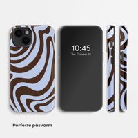 Selencia Vivid Backcover Apple iPhone 14 - Dream Swirl Chocolate