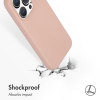 Accezz Liquid Silicone Back Cover Apple iPhone 15 Pro - Pink
