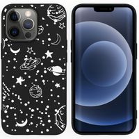 imoshion Design hoesje iPhone 13 Pro - Heelal - Wit