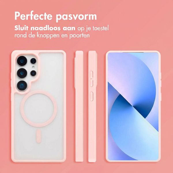 imoshion Color Guard Backcover met MagSafe Samsung Galaxy S25 Ultra - Lichtroze
