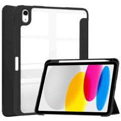 imoshion Trifold Hard Case Book Cover Apple iPad 11 (2025) 11 inch A16 / iPad 10 (2022) 10.9 inch - Black