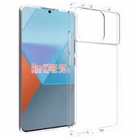 Accezz Clear Backcover Xiaomi Poco X6 Pro - Transparant