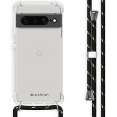 imoshion Backcover met koord Google Pixel 7 Pro - Zwart & Goud