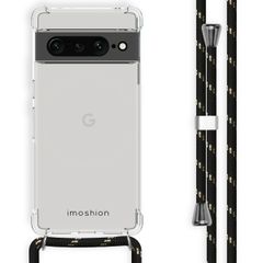 imoshion Backcover met koord Google Pixel 7 Pro - Zwart / Goud