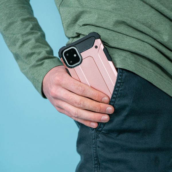 imoshion Rugged Xtreme Backcover Samsung Galaxy M31s - Rosé Goud