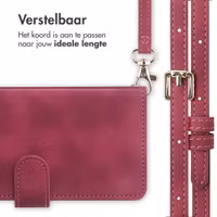 imoshion Bookcase met koord Samsung Galaxy A25 (5G) - Rood