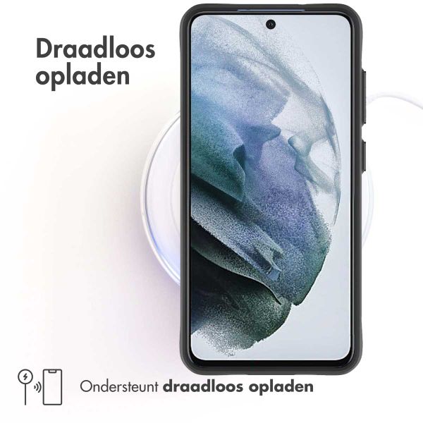 imoshion Rugged Hybrid Case Samsung Galaxy S21 FE - Zwart