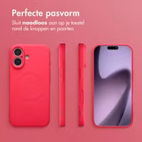 imoshion Color Backcover met MagSafe Apple iPhone 17 - Neon Pink