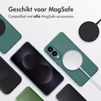 imoshion Color Backcover met MagSafe Samsung Galaxy S25 Edge - Donkergroen