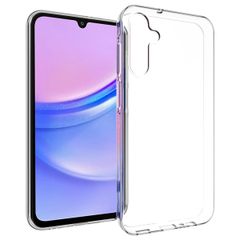 Accezz Clear Backcover Samsung Galaxy A15 (5G/4G) - Transparant