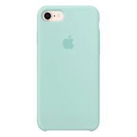 Apple Silicone Backcover Apple iPhone SE (2022 / 2020) / 8 / 7 - Marine Green