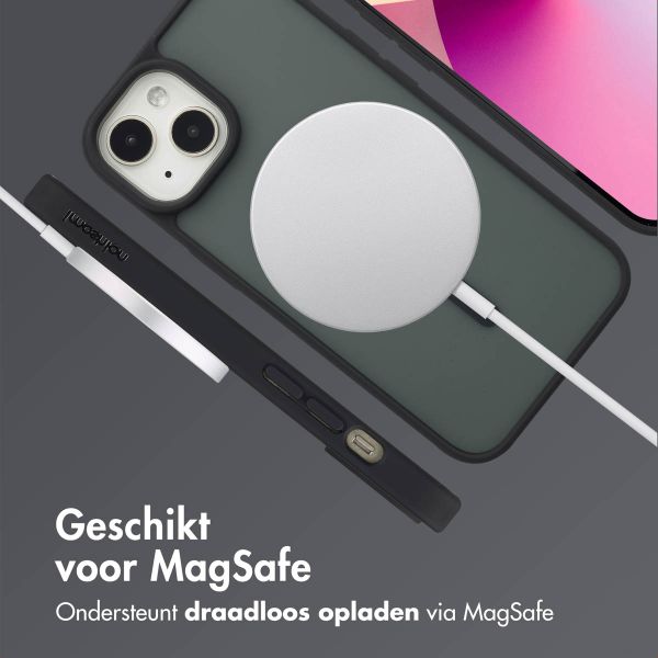 imoshion Color Guard Backcover met MagSafe iPhone 13 / 14 - Zwart