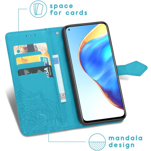 imoshion Mandala Bookcase Xiaomi Mi 10T (Pro) - Turquoise