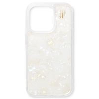 iDeal of Sweden Pearlized Case Apple iPhone 15 Pro - Wit