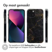 imoshion Design hoesje Apple iPhone 13 Mini - Black Marble
