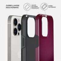 Burga Tough Backcover MagSafe Apple iPhone 14 Pro - Dark Cherry