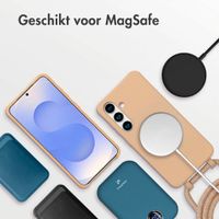 imoshion Color Backcover met afneembaar koord met MagSafe Samsung Galaxy S25 / S24 - Beige