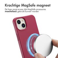 imoshion Color Backcover met afneembaar koord MagSafe Apple iPhone 14 - Raspberry