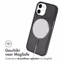 imoshion Sparkle Backcover met MagSafe Apple iPhone 12 (Pro) - Glitter Zwart