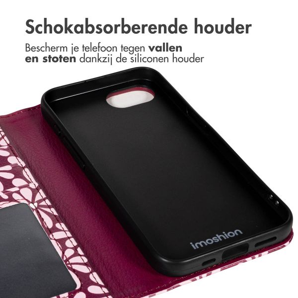 imoshion Design Bookcase Apple iPhone 16e - Bloom Love Blush