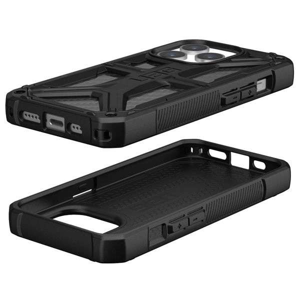 UAG Monarch Backcover Apple iPhone 15 Pro - Carbon Fiber