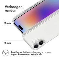 Accezz Xtreme Impact Backcover Apple iPhone 17 - Transparant