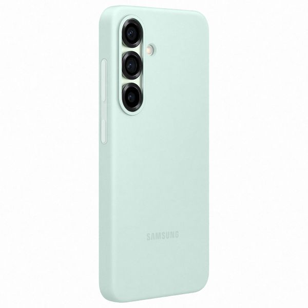 Samsung Originele Silicone Backcover Samsung Galaxy S25 - Mint