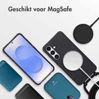 imoshion Color Backcover met afneembaar koord met MagSafe Samsung Galaxy S25 / S24 - Zwart