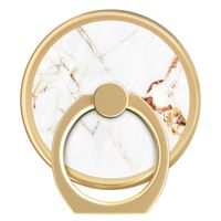 iDeal of Sweden Magnetic Ring Mount - Telefoonring - Carrera Gold Marble