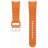 Samsung Originele Watch7 Sport Band Galaxy Watch 4 / 5 / 6 / 7 (20 mm) - M/L - Oranje