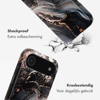 Selencia Vivid Backcover met MagSafe Apple iPhone Air - Chic Marble Black