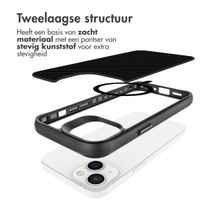 imoshion Rugged Hybrid Carbon Case met MagSafe iPhone 13 - Zwart