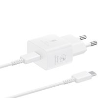 Samsung Originele 25W Efficiency Adapter met USB-C naar USB-C kabel - 1 meter - Wit