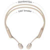 Shokz OpenRun Pro Mini - Kleine maat - Open-Ear draadloze oordopjes - Bone conduction - Beige