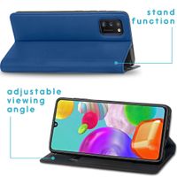 imoshion Slim Folio Bookcase Samsung Galaxy A41 - Donkerblauw