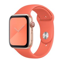 Apple Sport Band Apple Watch | 44/45/46/49 mm - Maat S/M - Clementine