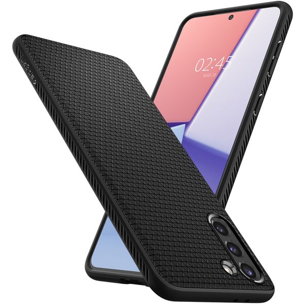 Spigen Liquid Air™ Backcover Samsung Galaxy S21 Plus - Zwart