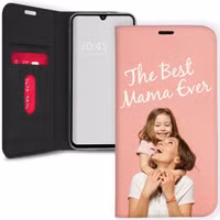 Ontwerp je eigen Compact gel bookcase hoes Samsung Galaxy A16 - Wit