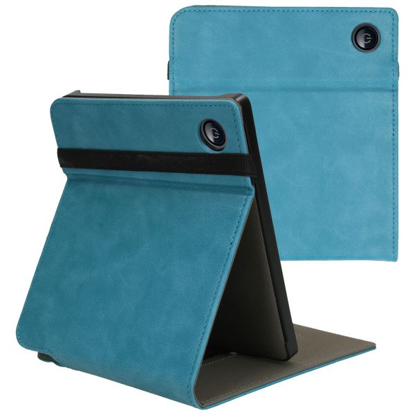 imoshion Stand Flipcase Kobo Libra 2 / Tolino Vision 6 - Lichtblauw